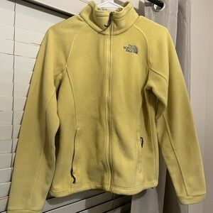 The North Face Yellow Fleece Jacket